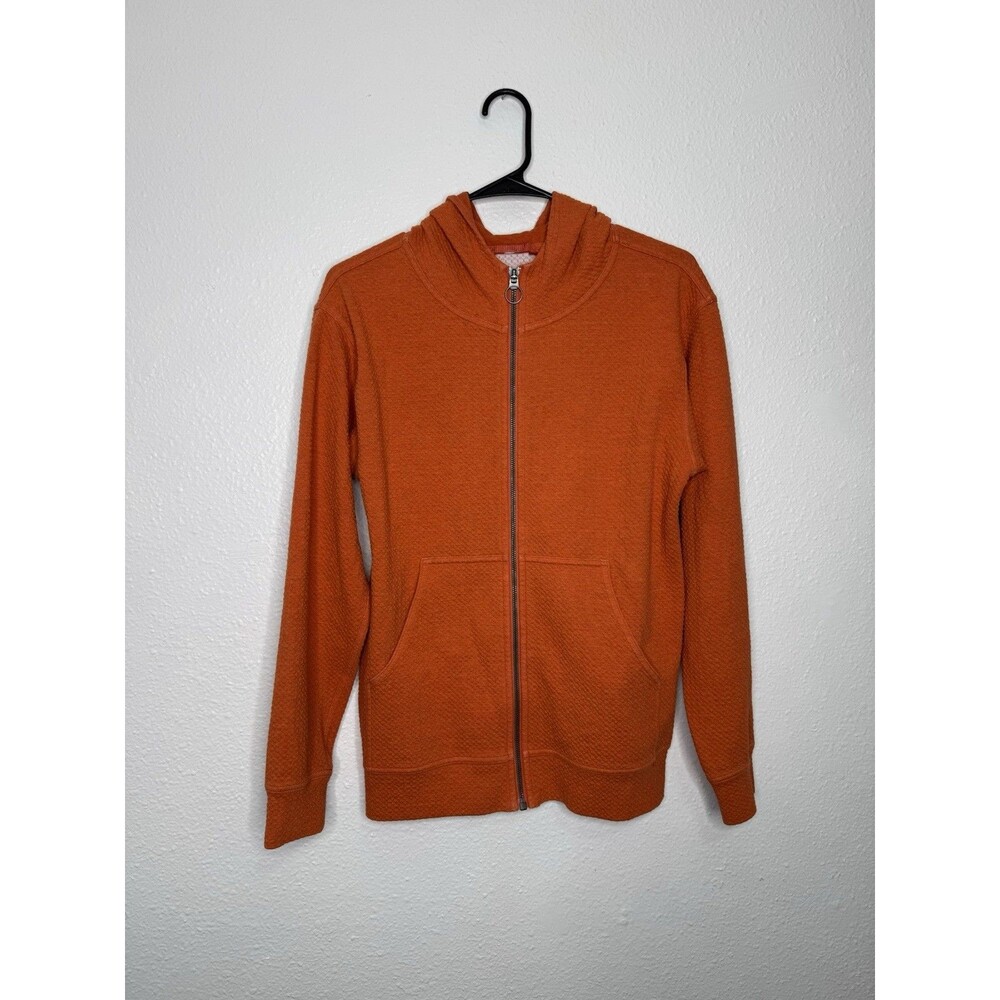 Lululemon All Yours Hoodie Sweater Womens 4 Orange Bubble Dot Pullover Stretch - Picture 1 of 16